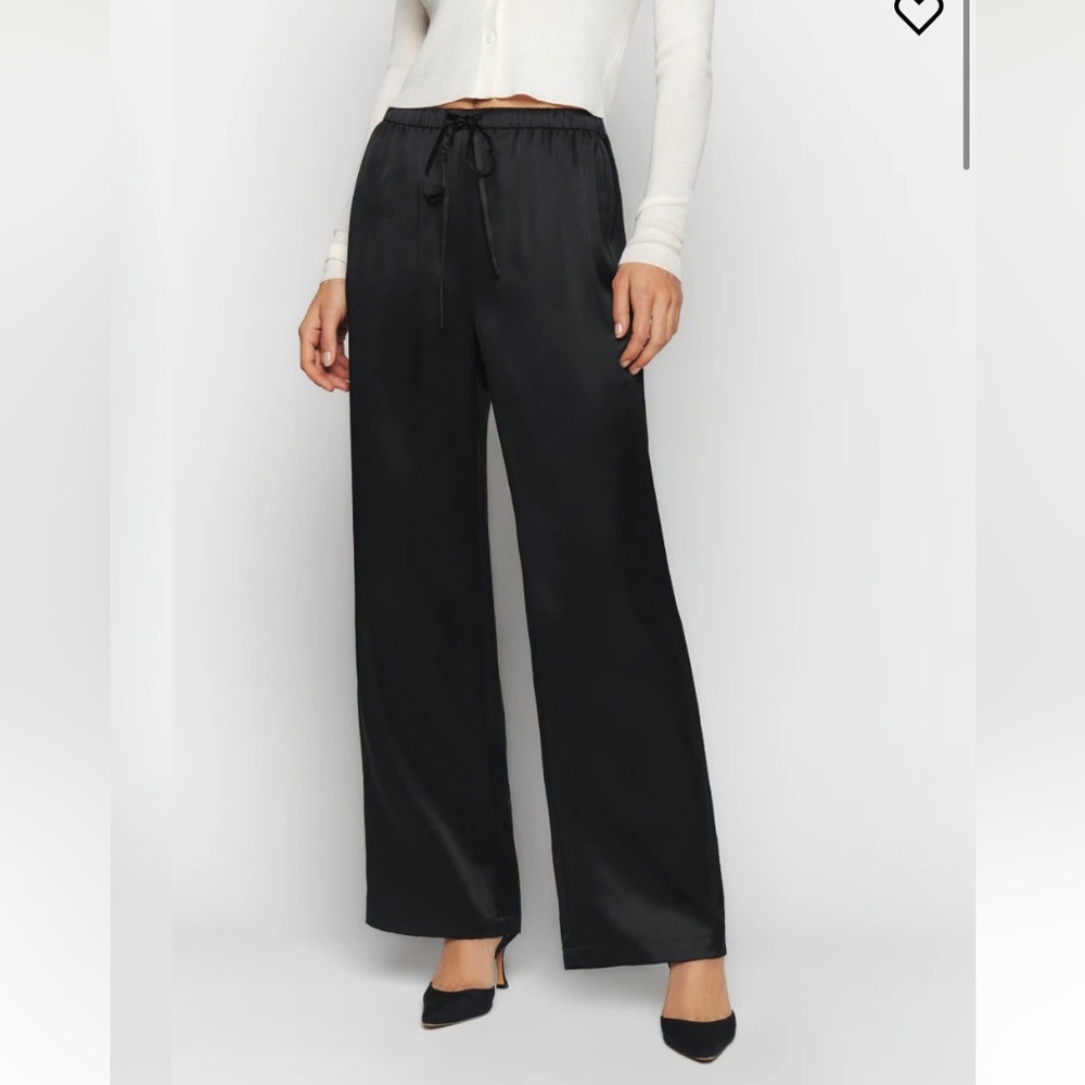 Reformation Silk Olina Pant